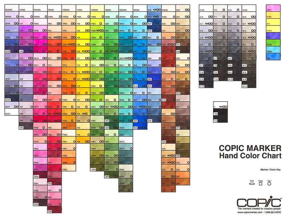 Copic Sketch Marker - 30 Color Set