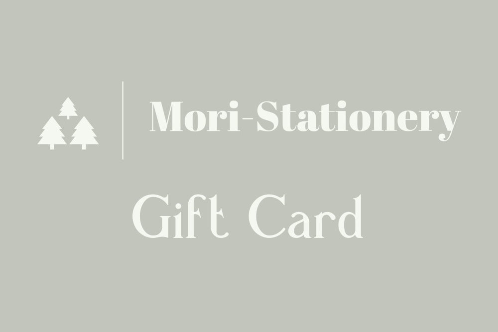 Mori-Stationery Gift Card
