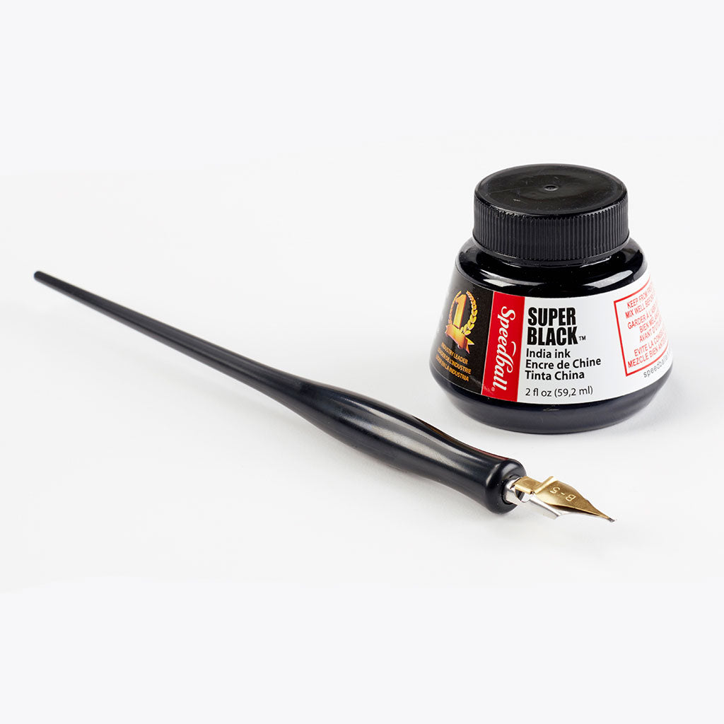 Speedball India Ink - Super Black